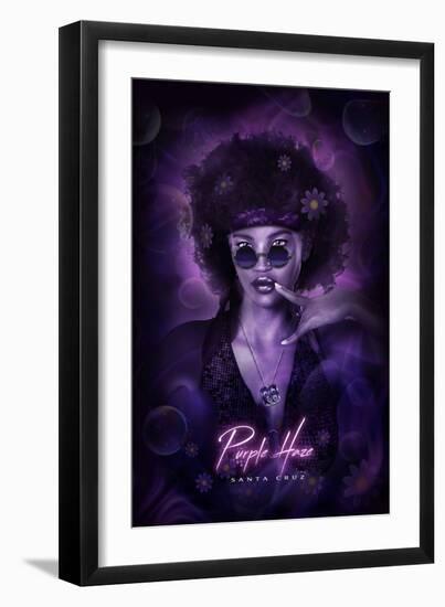 PAURPLE HAZE-HIGH ART STUDIOS-Framed Art Print