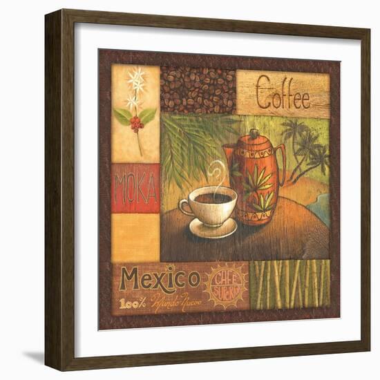 Pause Cafe I-Delphine Corbin-Framed Art Print