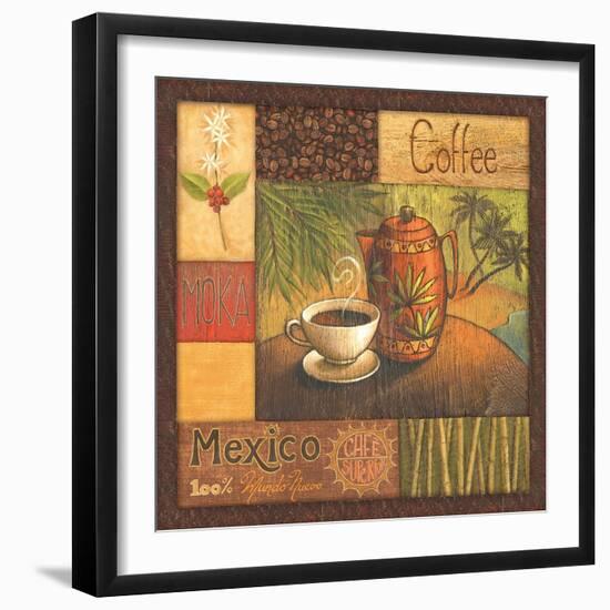 Pause Cafe I-Delphine Corbin-Framed Art Print