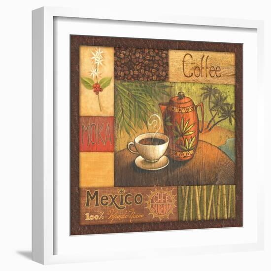 Pause Cafe I-Delphine Corbin-Framed Art Print