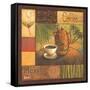 Pause Cafe I-Delphine Corbin-Framed Stretched Canvas
