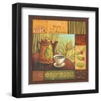 Pause Cafe II-Delphine Corbin-Framed Art Print