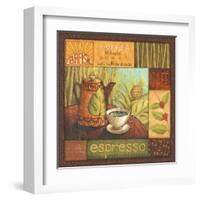 Pause Cafe II-Delphine Corbin-Framed Art Print