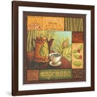 Pause Cafe II-Delphine Corbin-Framed Art Print