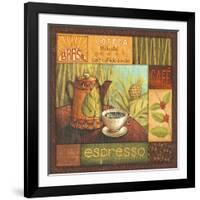 Pause Cafe II-Delphine Corbin-Framed Art Print