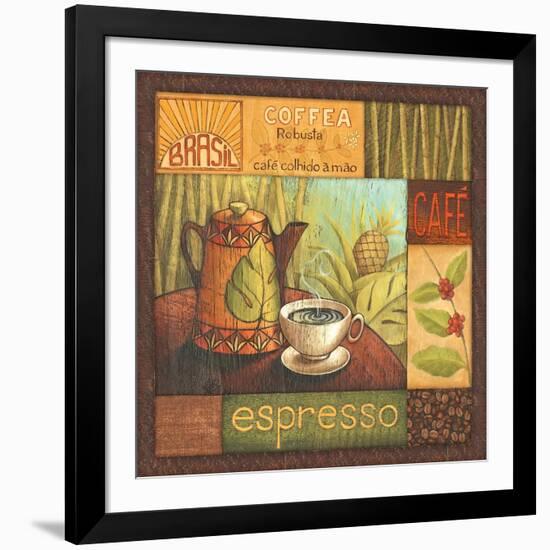Pause Cafe II-Delphine Corbin-Framed Art Print