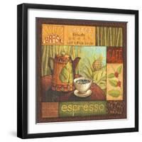 Pause Cafe II-Delphine Corbin-Framed Art Print