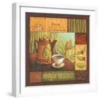 Pause Cafe II-Delphine Corbin-Framed Art Print