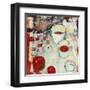 Pause Café-Lucie Michel-Framed Art Print