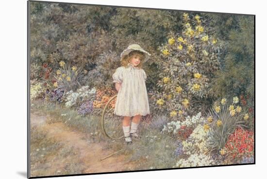 Pause for Reflection-Helen Allingham-Mounted Giclee Print