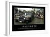 Pauvreté: Citation Et Affiche D'Inspiration Et Motivation-null-Framed Photographic Print