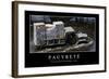 Pauvreté: Citation Et Affiche D'Inspiration Et Motivation-null-Framed Photographic Print