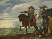 Frederick Henry and Ernst Casimir of Nassau-Dietz at the Siege of Hertogenbosch-Pauwels van Hillegaert-Art Print