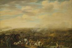 Frederick Henry and Ernst Casimir of Nassau-Dietz at the Siege of Hertogenbosch-Pauwels van Hillegaert-Art Print