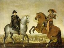 Frederick Henry and Ernst Casimir of Nassau-Dietz at the Siege of Hertogenbosch-Pauwels van Hillegaert-Stretched Canvas