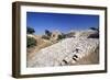 Paved Entrance to Propylaea, Troy II, Troy-null-Framed Photographic Print