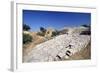 Paved Entrance to Propylaea, Troy II, Troy-null-Framed Photographic Print