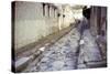 Paved Street in the Roman Town of Herculaneum, Italy-CM Dixon-Stretched Canvas