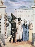 The Walk, 1837-Pavel Andreevich Fedotov-Framed Giclee Print