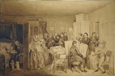 The Major Makes a Proposal, 1851-Pavel Andreyevich Fedotov-Framed Giclee Print