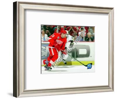 pavel datsyuk wings nhl stanley finals cup action 2008 game posters