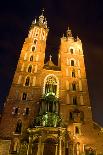 Mariacki Church in Krakow, Poland. Night Shoot-pavel klimenko-Photographic Print