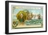 Pavel Nakhimov, Russian Admiral, and the Siege of Sevastopol, 1855-null-Framed Giclee Print