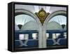 Paveletskaya Station-Jon Hicks-Framed Stretched Canvas