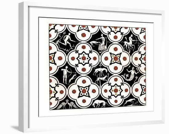 Pavement, 12th Century-Henry Shaw-Framed Giclee Print