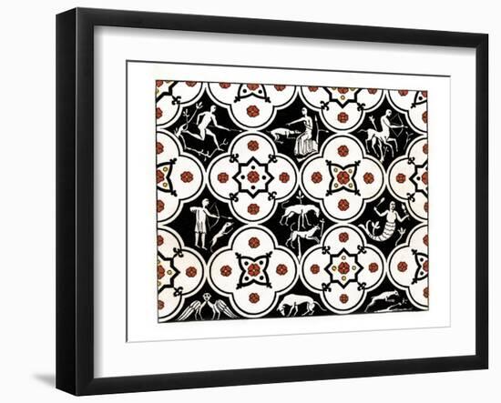 Pavement, 12th Century-Henry Shaw-Framed Giclee Print