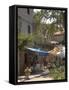 Pavement Cafe, Cavtat, Dalmatia, Croatia-Graham Lawrence-Framed Stretched Canvas