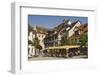 Pavement Cafe in Main Square, Meersberg, Lake Constance, Germany-James Emmerson-Framed Photographic Print