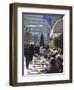 Pavement Cafe, Pohjoisesplanadi Street, Esplanade, Helsinki, Finland, Scandinavia, Europe-Dallas & John Heaton-Framed Photographic Print