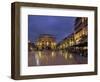 Pavement Cafes on the Place De La Comedie, Montpellier, Languedoc Roussillon, France-Miller John-Framed Photographic Print