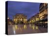 Pavement Cafes on the Place De La Comedie, Montpellier, Languedoc Roussillon, France-Miller John-Stretched Canvas