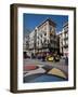 Pavement Mosaic by Joan Miro on Las Ramblas, Barcelona, Catalonia, Spain, Europe-Adina Tovy-Framed Photographic Print