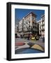 Pavement Mosaic by Joan Miro on Las Ramblas, Barcelona, Catalonia, Spain, Europe-Adina Tovy-Framed Photographic Print