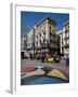 Pavement Mosaic by Joan Miro on Las Ramblas, Barcelona, Catalonia, Spain, Europe-Adina Tovy-Framed Photographic Print