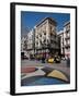 Pavement Mosaic by Joan Miro on Las Ramblas, Barcelona, Catalonia, Spain, Europe-Adina Tovy-Framed Photographic Print