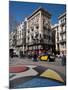 Pavement Mosaic by Joan Miro on Las Ramblas, Barcelona, Catalonia, Spain, Europe-Adina Tovy-Mounted Photographic Print