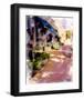 Pavement on Sunday-Nicolas Hugo-Framed Giclee Print