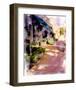 Pavement on Sunday-Nicolas Hugo-Framed Giclee Print