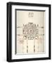 Pavement under the Cupola of St Paul's Cathedral, London, C1820-null-Framed Premium Giclee Print