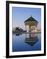 Pavilion and Pool-Tibor Bognár-Framed Photographic Print