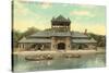 Pavilion, Belle Island, Detroit, Michigan-null-Stretched Canvas