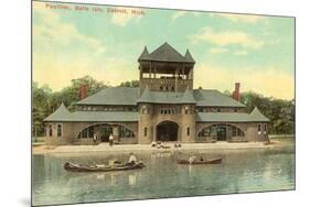 Pavilion, Belle Island, Detroit, Michigan-null-Mounted Premium Giclee Print