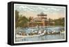 Pavilion, Belle Isle, Detroit, Michigan-null-Framed Stretched Canvas