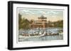 Pavilion, Belle Isle, Detroit, Michigan-null-Framed Art Print