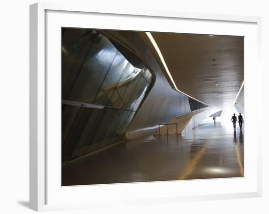 Pavilion Bridge, Zaragoza, Spain-Walter Bibikow-Framed Photographic Print