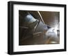 Pavilion Bridge, Zaragoza, Spain-Walter Bibikow-Framed Photographic Print